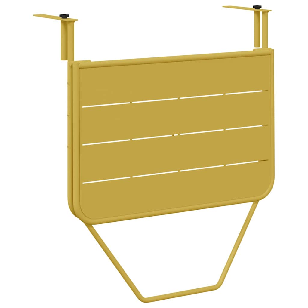 Kabantis balkono stalas Auksinė 60 x 39 x 65 cm Plienas