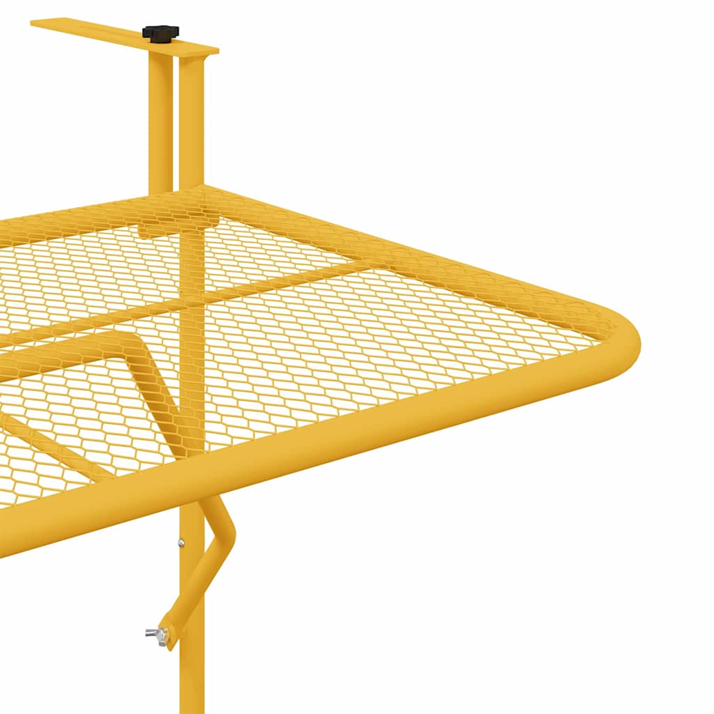 Kabantis balkono stalas Garstyčių 60 x 39 x 65 cm Plienas