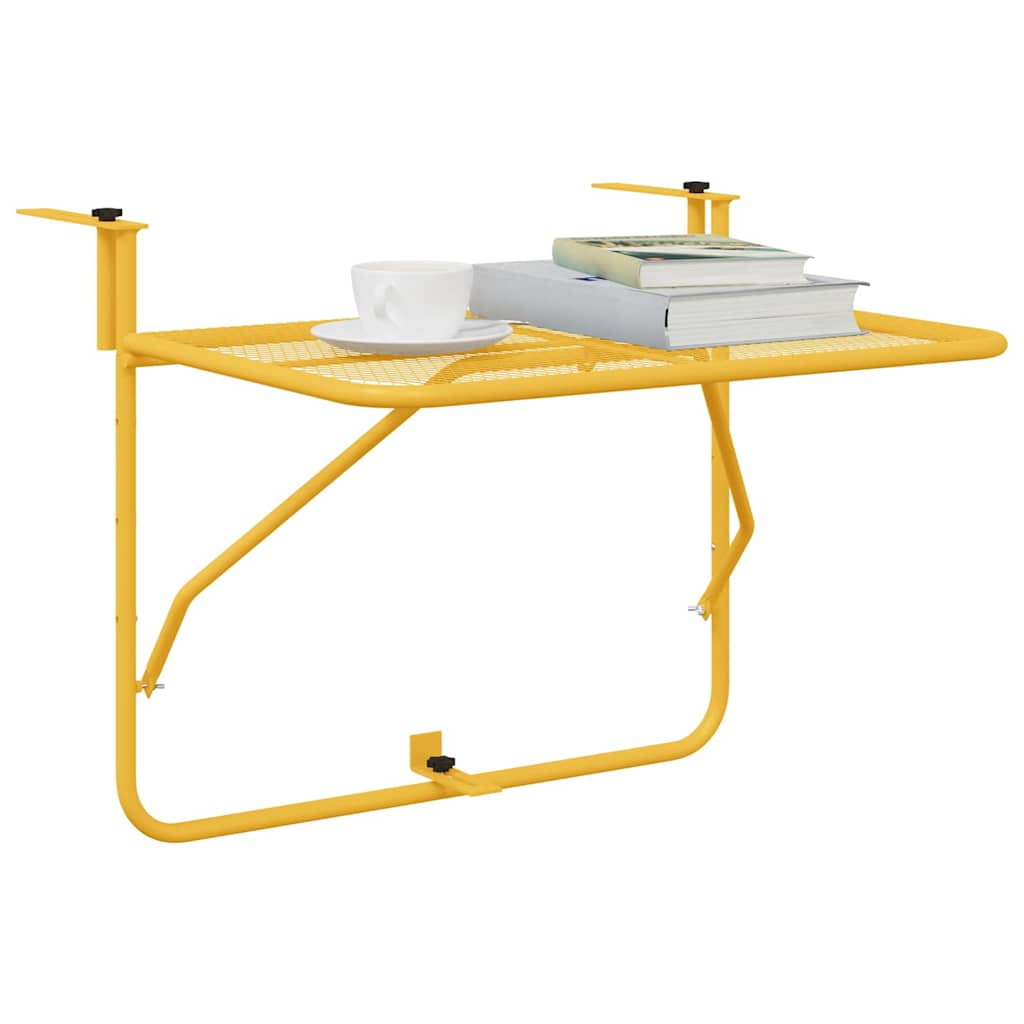 Kabantis balkono stalas Garstyčių 60 x 39 x 65 cm Plienas