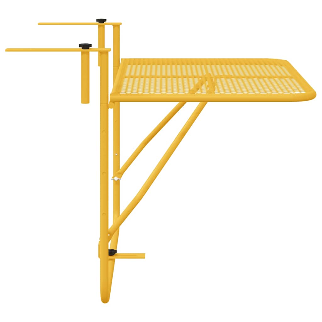 Kabantis balkono stalas Garstyčių 60 x 39 x 65 cm Plienas