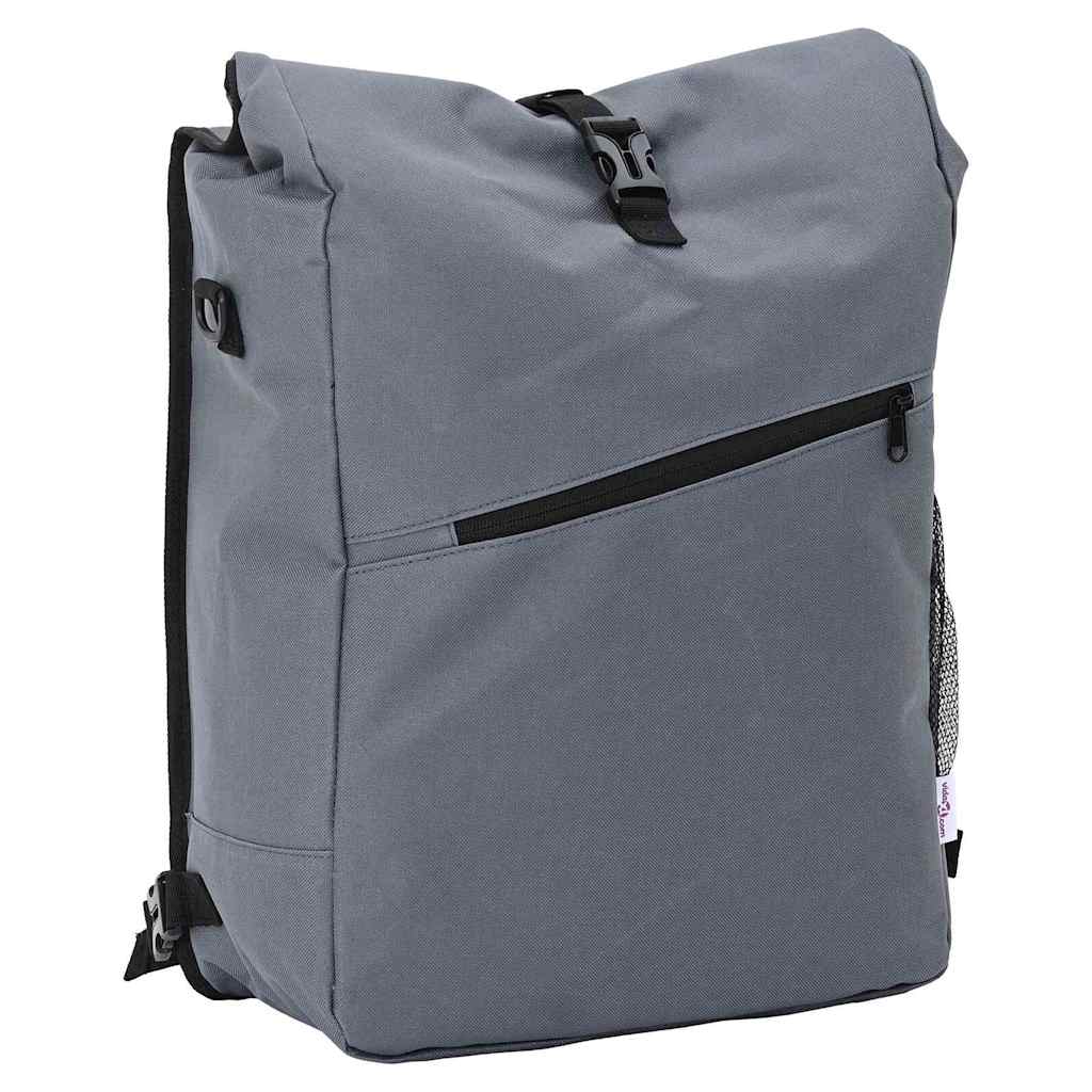 Velosipēda soma Pelēka 33 x 16 x 60 cm Poliesteris