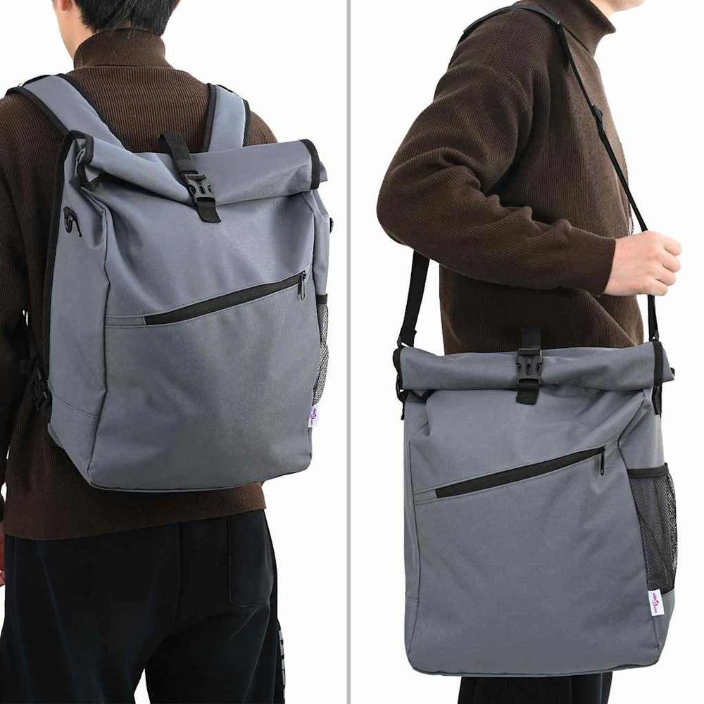 Bike basket Grey 33 x 16 x 60 cm Polyester
