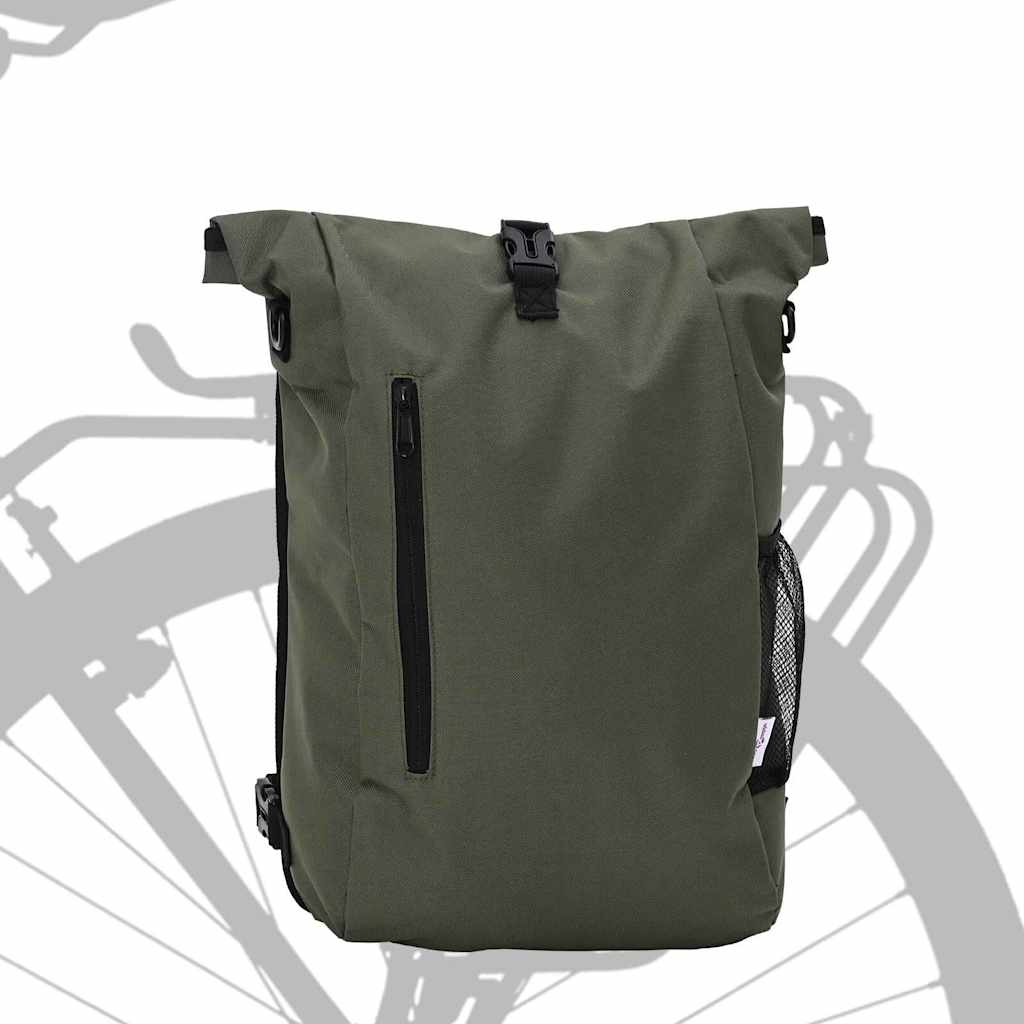 Velosipēda soma Olīvzaļa 31 x 13 x 58 cm Poliesters