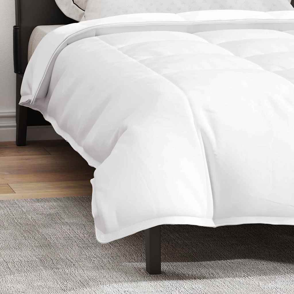White Down and Feather Duvet 155 x 200 cm