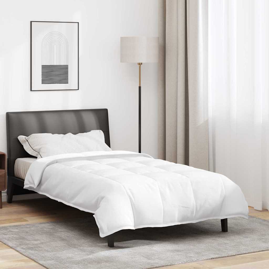 2-in-1 Duvet White 155 x 220 cm Feather