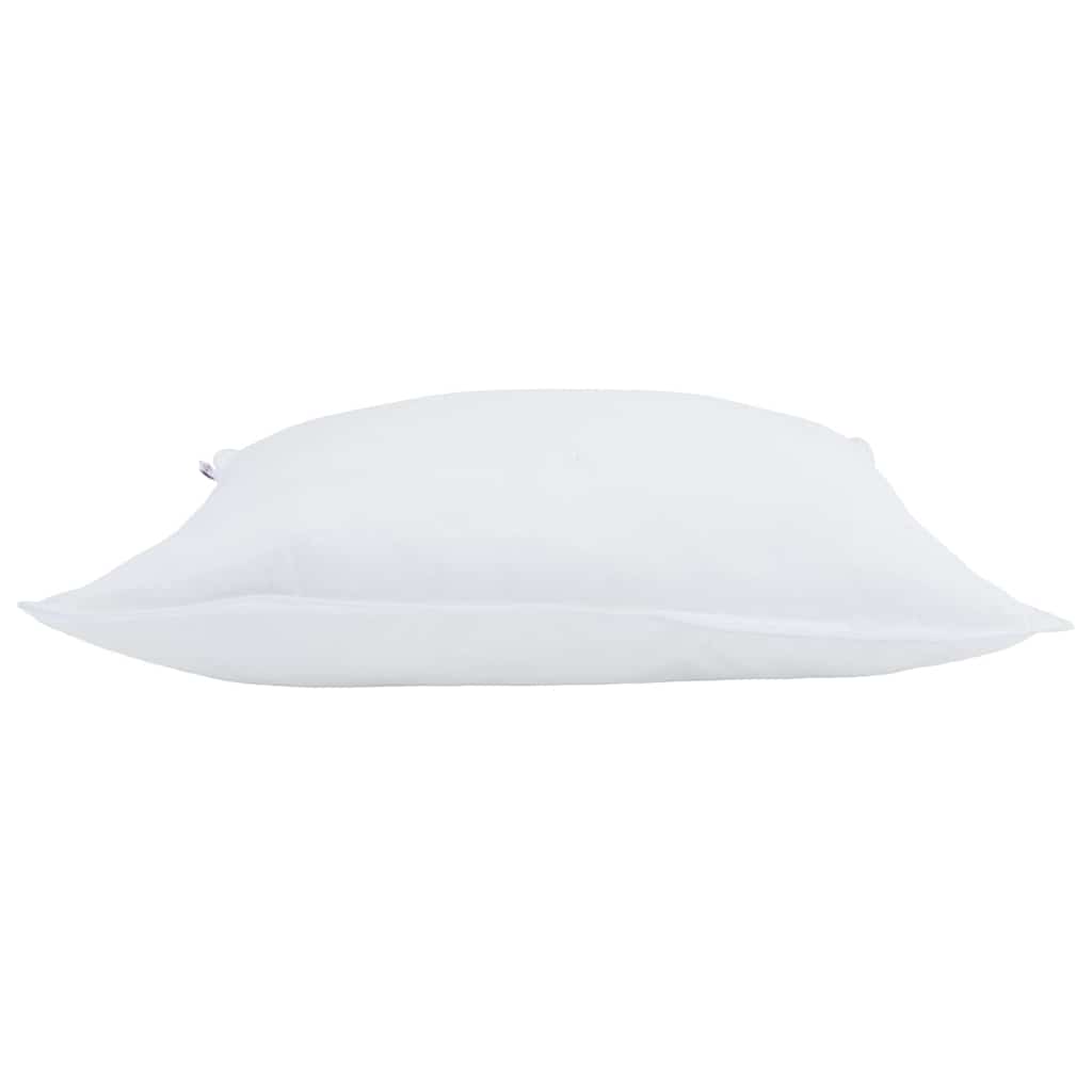 Cushion with cover White 50 x 50 cm Feather