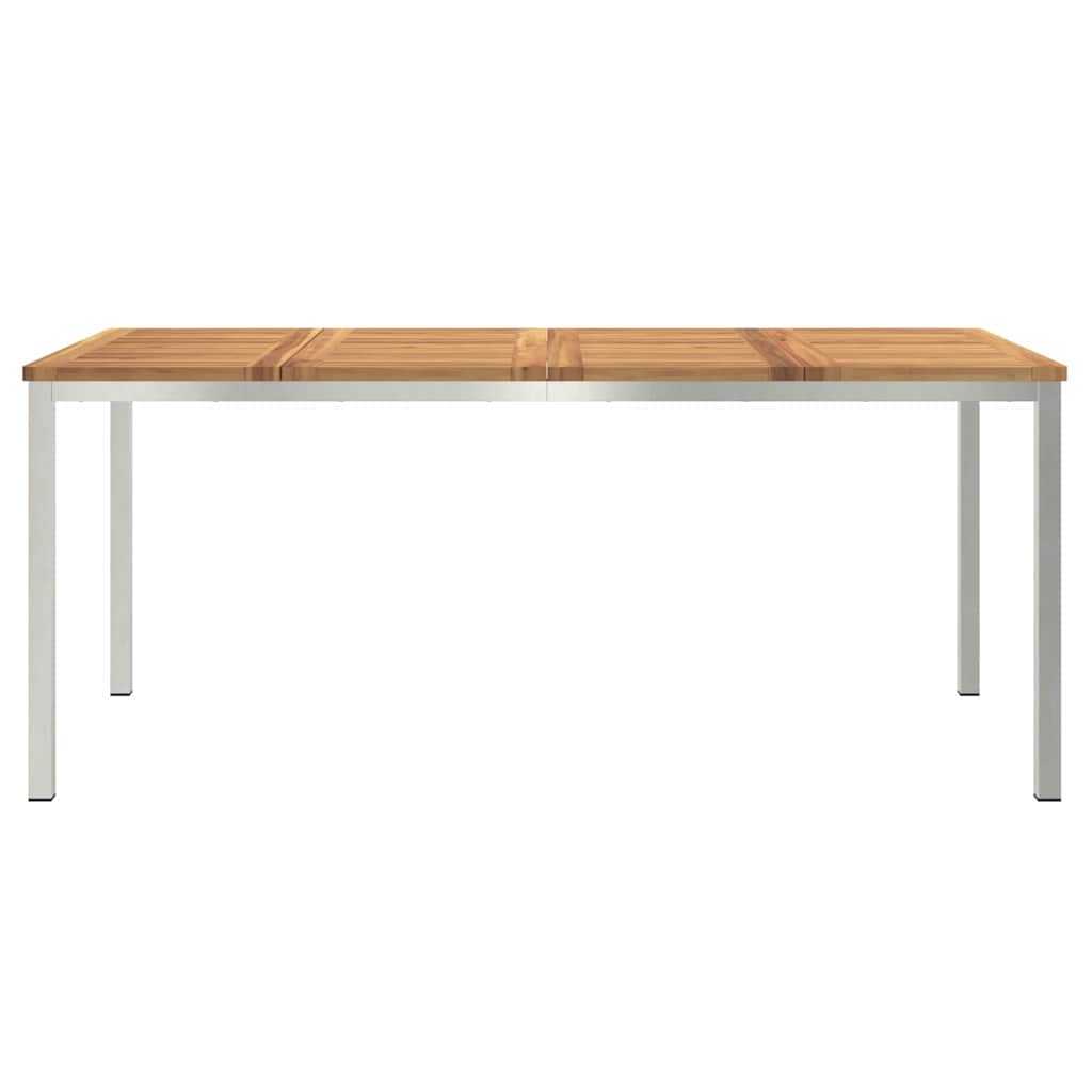 Valgomojostalas Ruda 180 x 90 x 75 cm Kietos akacijos mediena