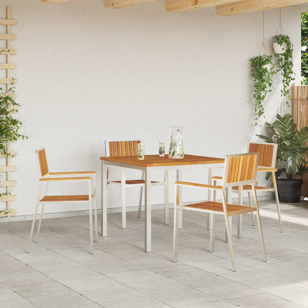Sodokėdė 4 pcs Ruda 56x54,5x87cm SolidusAkacijosMedis