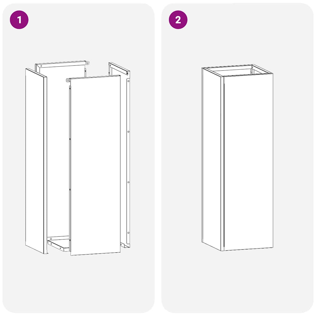 Storage Hook and Holder with Storage Anthracite