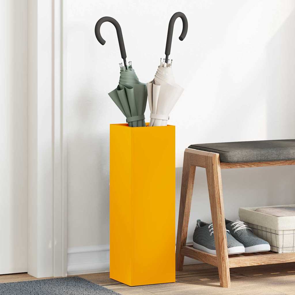 Storage hook and holder with storage Mustard