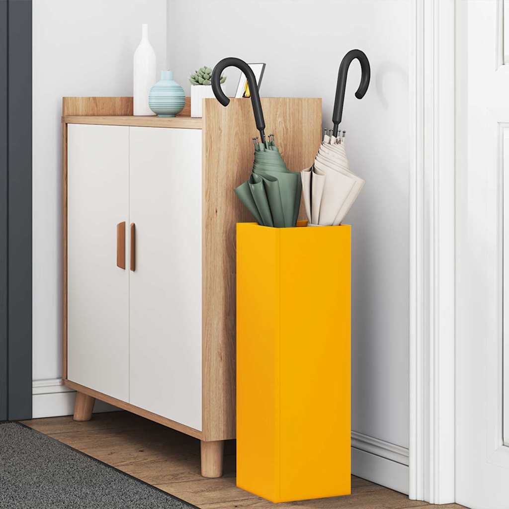 Storage hook and holder with storage Mustard