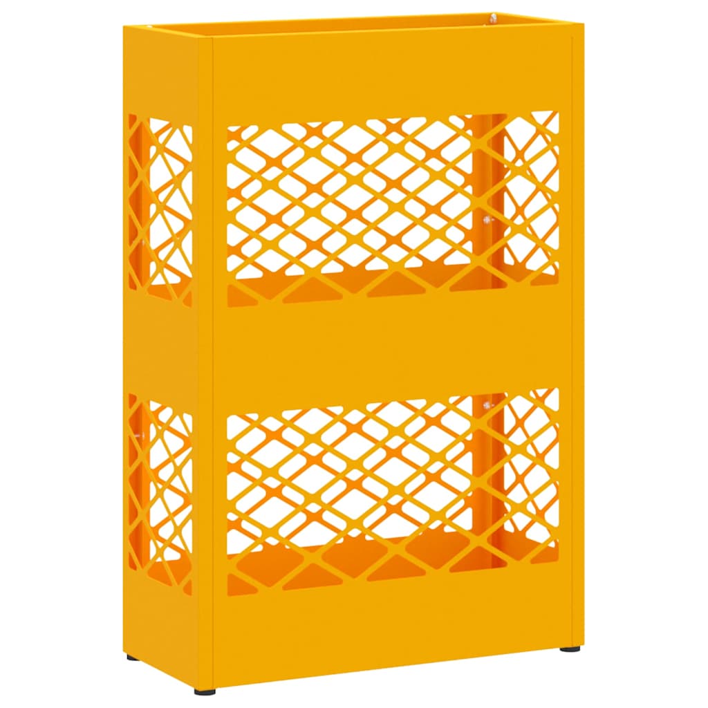Storage hook and holder with storage mustard yellow