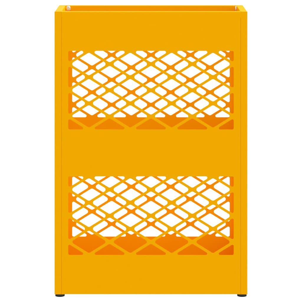 Storage hook and holder with storage mustard yellow