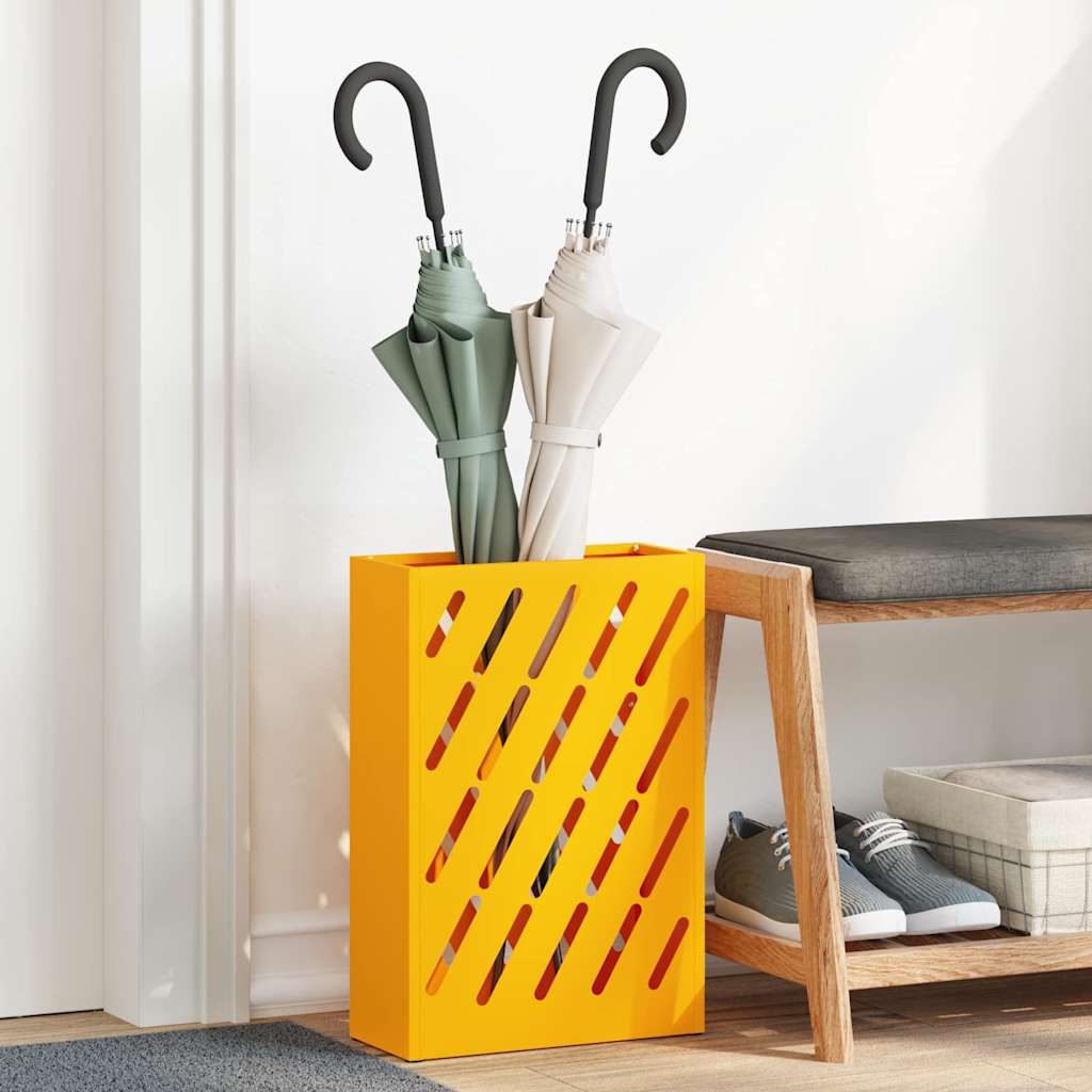 Sandėliavimo kabliukas ir laikiklis mustard yellow