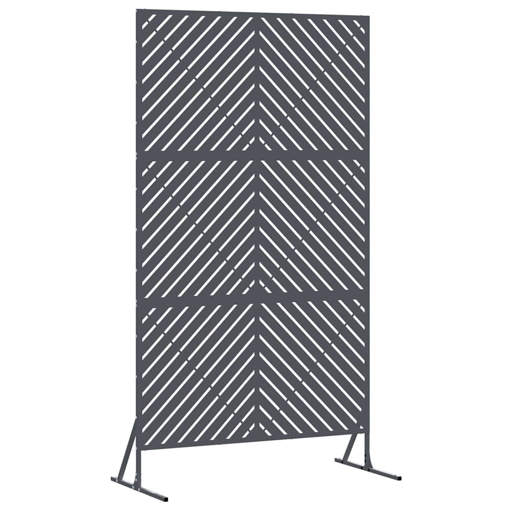 Privātuma žalūzijas Antracīts 100 x 50 x 180 cm Tērauds