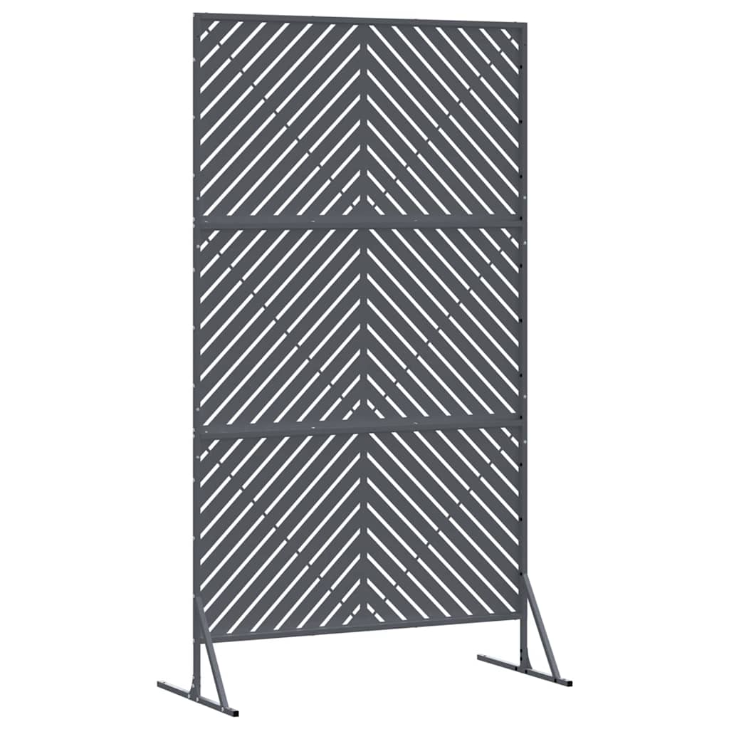 Privātuma žalūzijas Antracīts 100 x 50 x 180 cm Tērauds