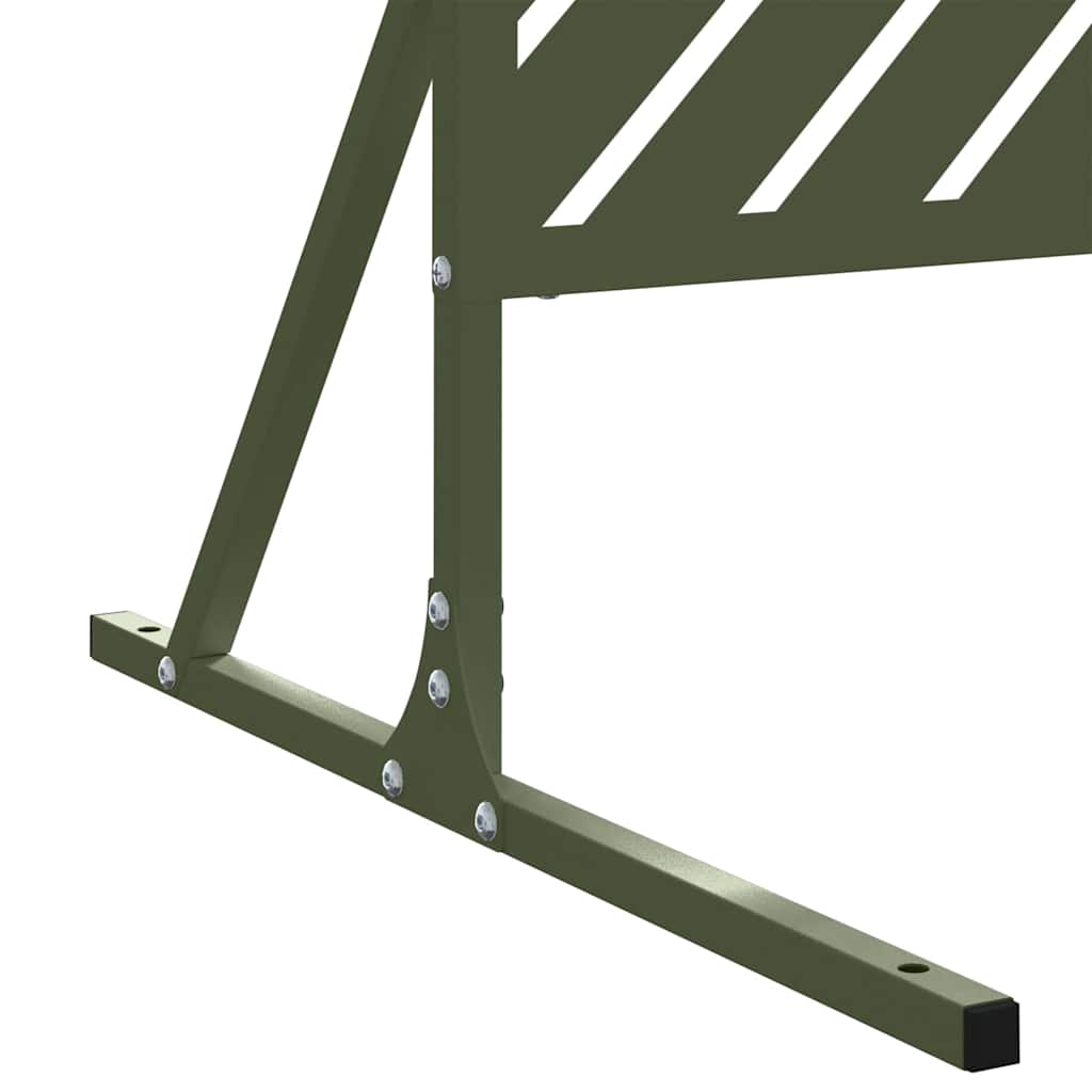 Privacy Blinds Olive Steel