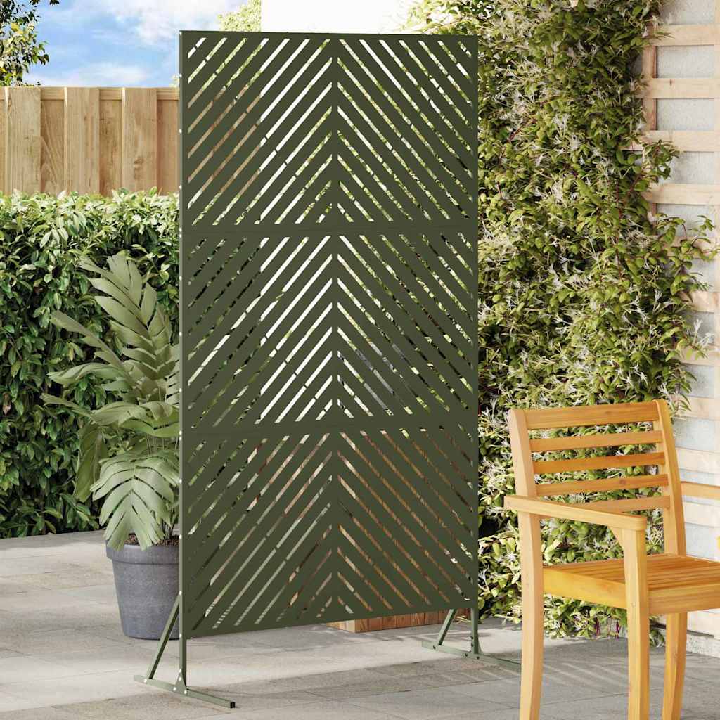 Privacy Blinds Olive Steel