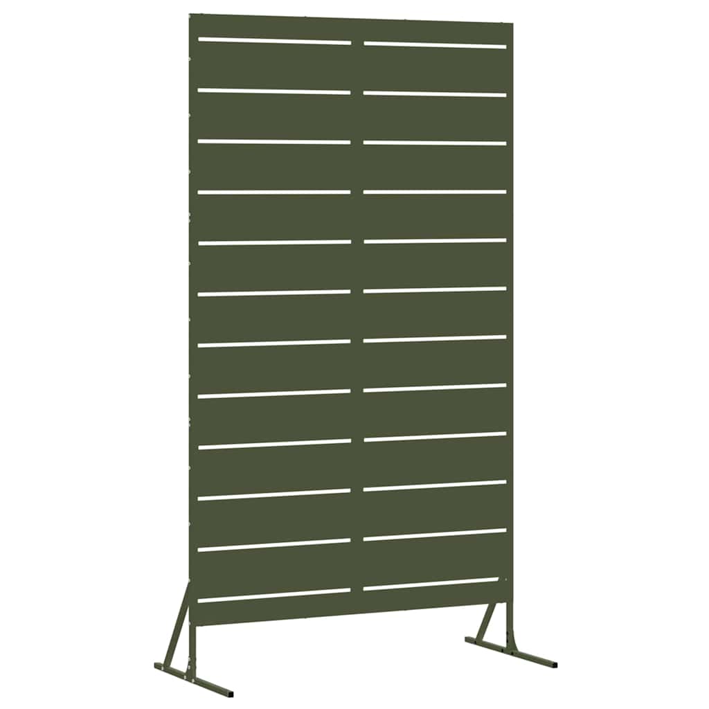 Privatumo žaliuzės 100 x 50 x 180 cm Plienas Alyvuogių žalia