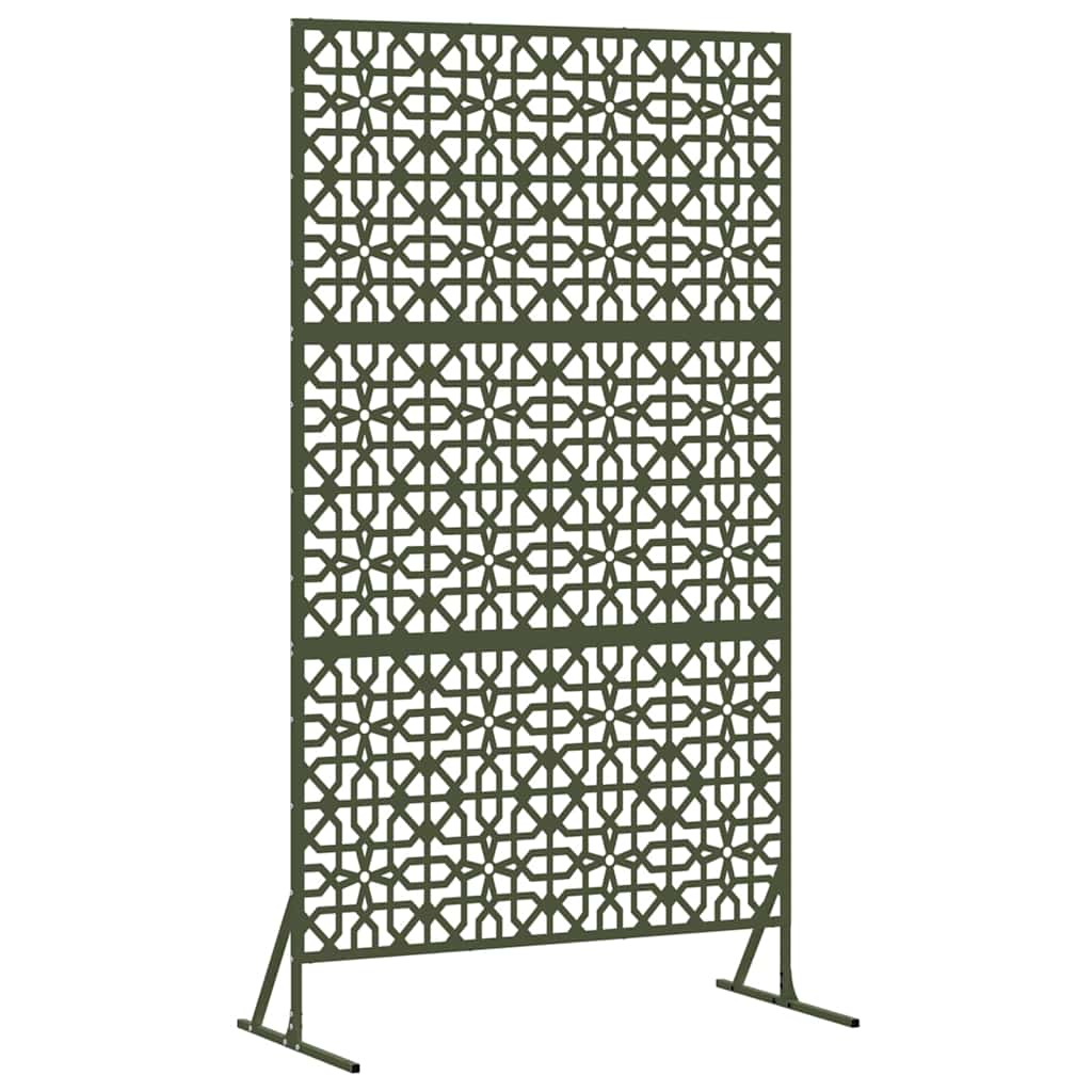 Privātuma žalūzijas olīvzaļas 100 x 50 x 180 cm Tērauds
