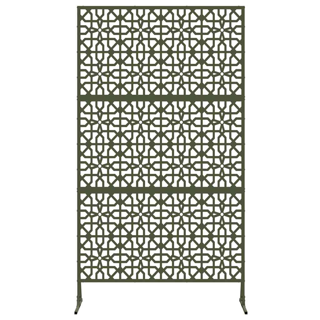 Privātuma žalūzijas olīvzaļas 100 x 50 x 180 cm Tērauds