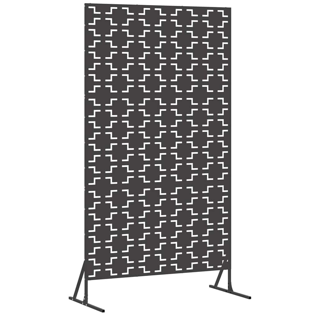 Privacy Blinds Black Steel