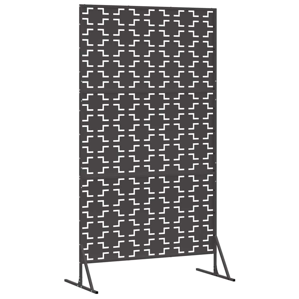 Privacy Blinds Black Steel