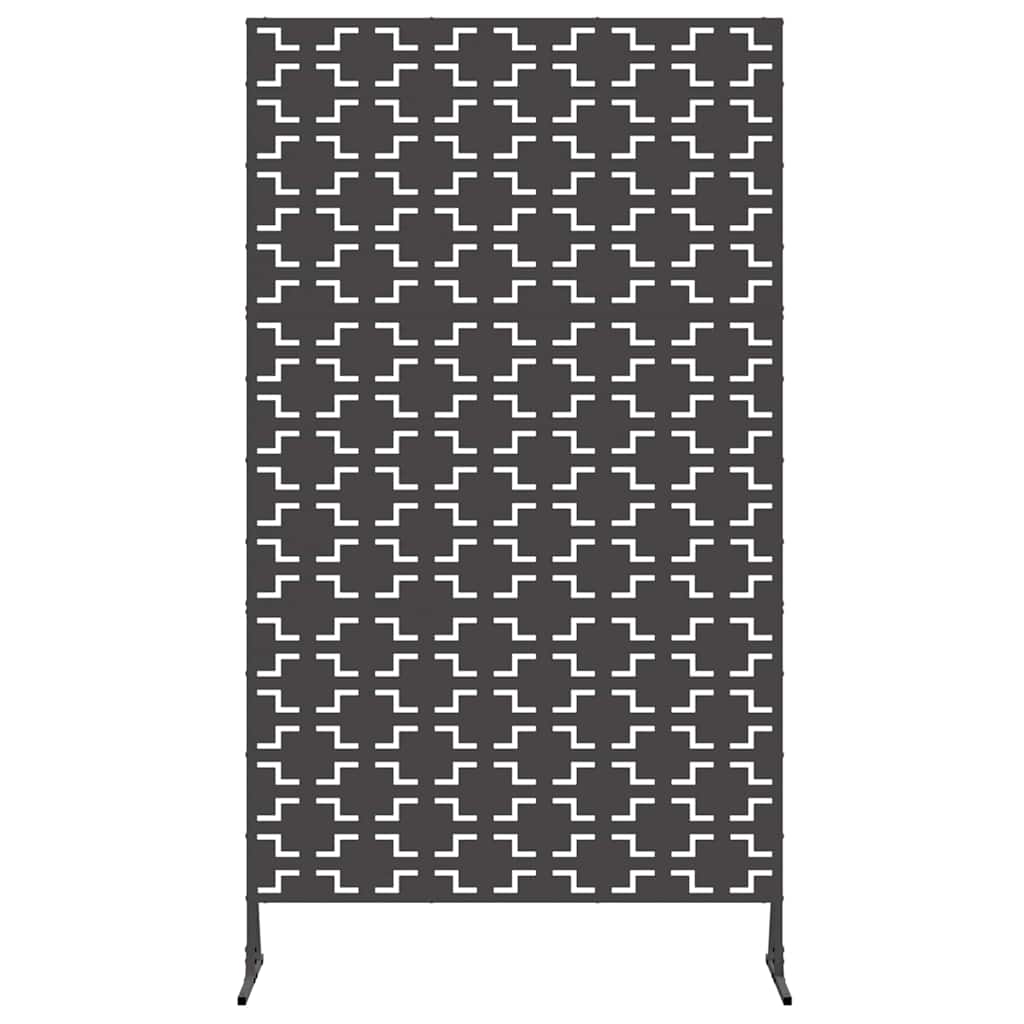 Privacy Blinds Black Steel