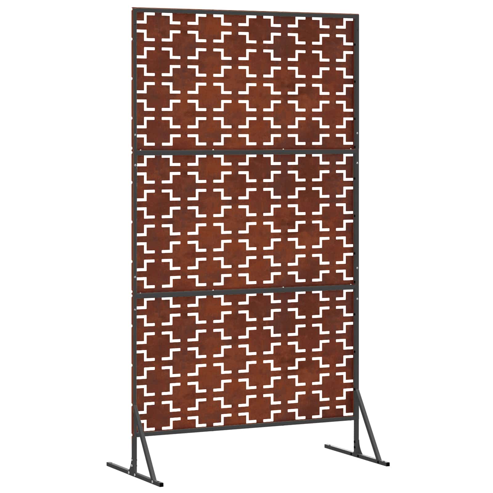 Privatumo žaliuzės 100 x 50 x 180 cm Rūdijanti