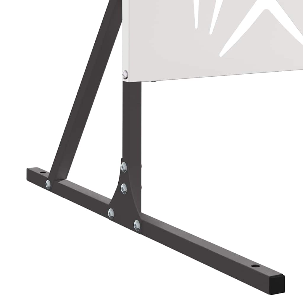 Privātuma žogs Pelēks 100 x 50 x 180 cm Tērauds