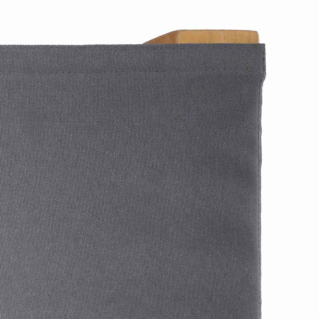 Folding Director's Chair Grey 56 x 54 x 87 cm