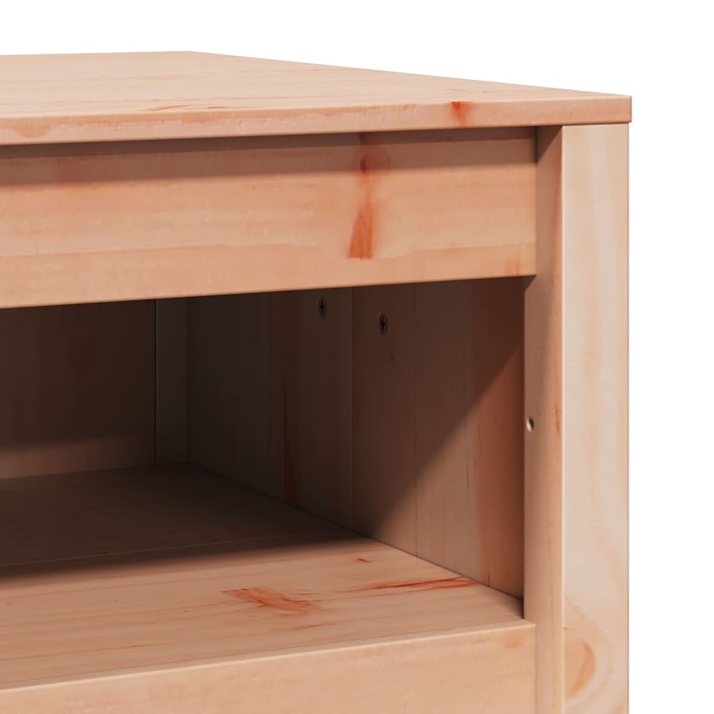 Kitchen cabinet Brown 55 x 55 x 92 cm Solid pine wood