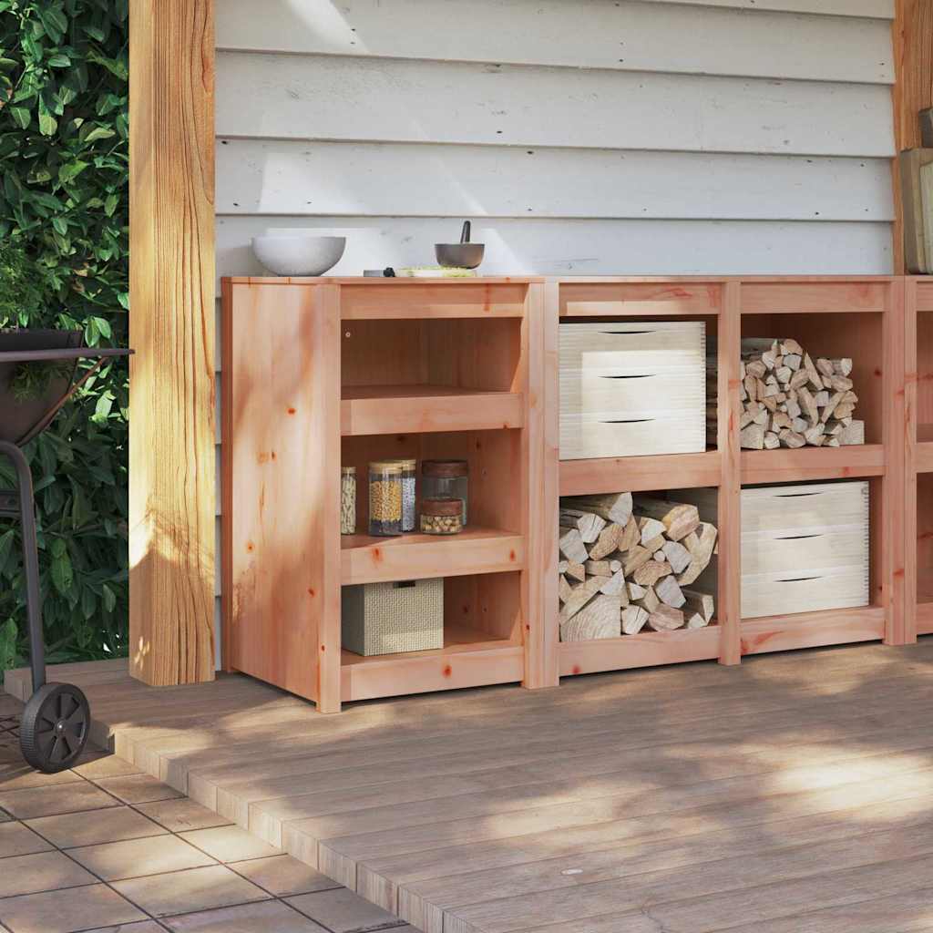 Kitchen cabinet Brown 55 x 55 x 92 cm Solid pine wood