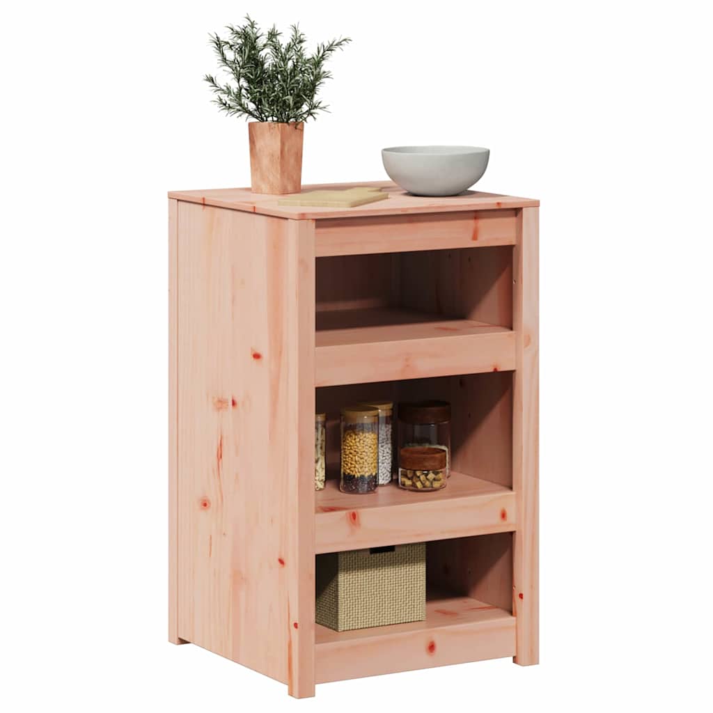 Kitchen cabinet Brown 55 x 55 x 92 cm Solid pine wood