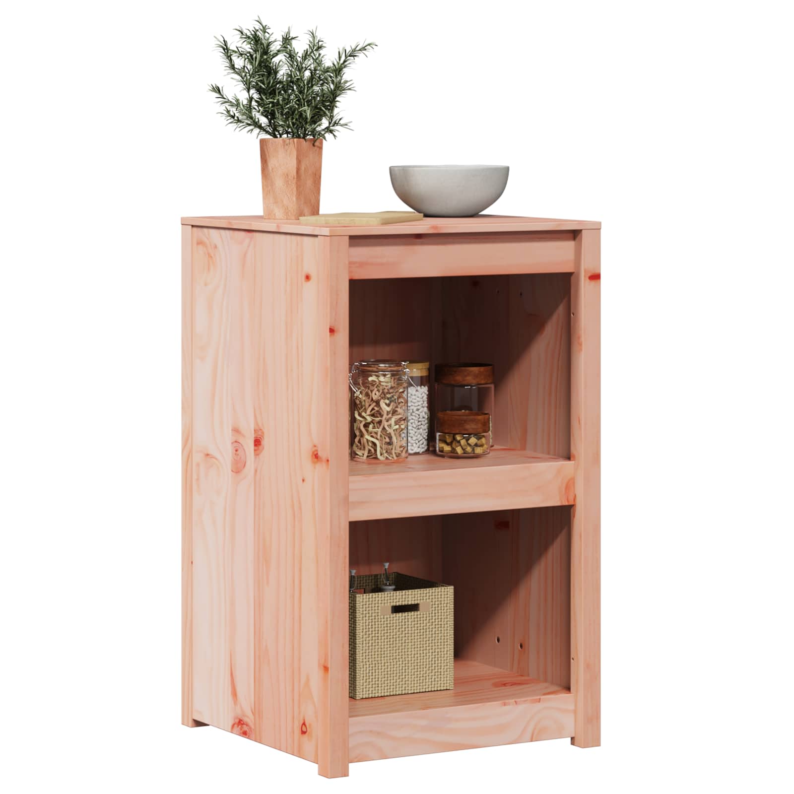Kitchen cabinet Brown 55 x 55 x 92 cm solid reclaimed wood