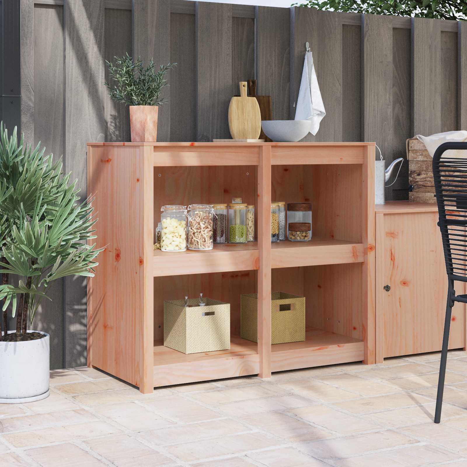 Virtuves skapis MEPPEL Brūns ozols 106 x 55 x 92 cm