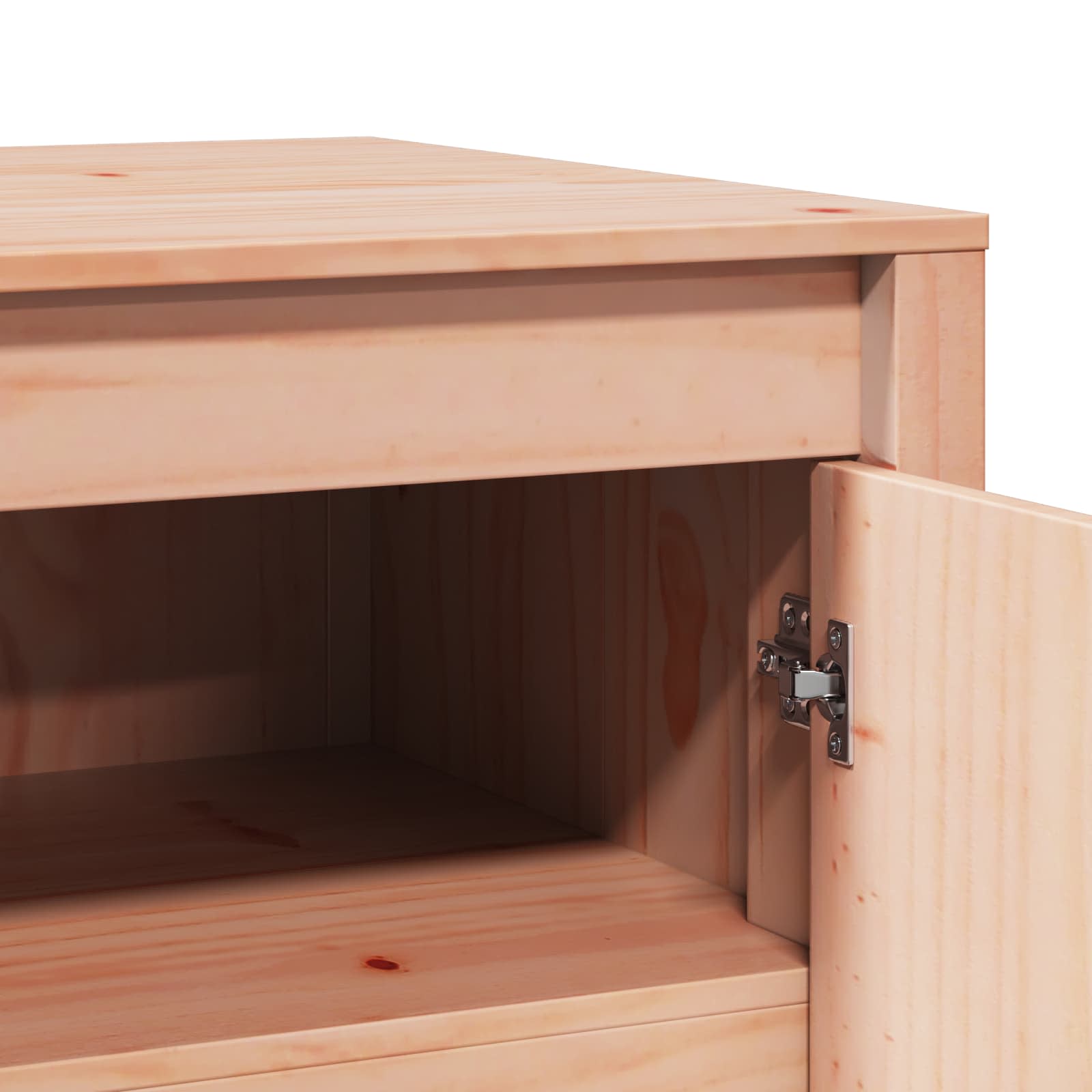 Kitchen Cabinet Brown 106 x 55 x 64 cm Solid Pine Wood