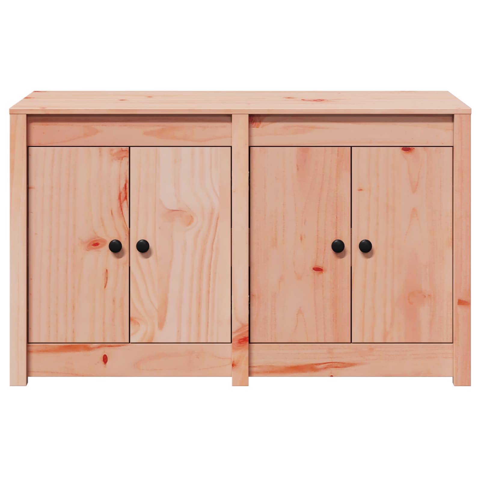Kitchen Cabinet Brown 106 x 55 x 64 cm Solid Pine Wood