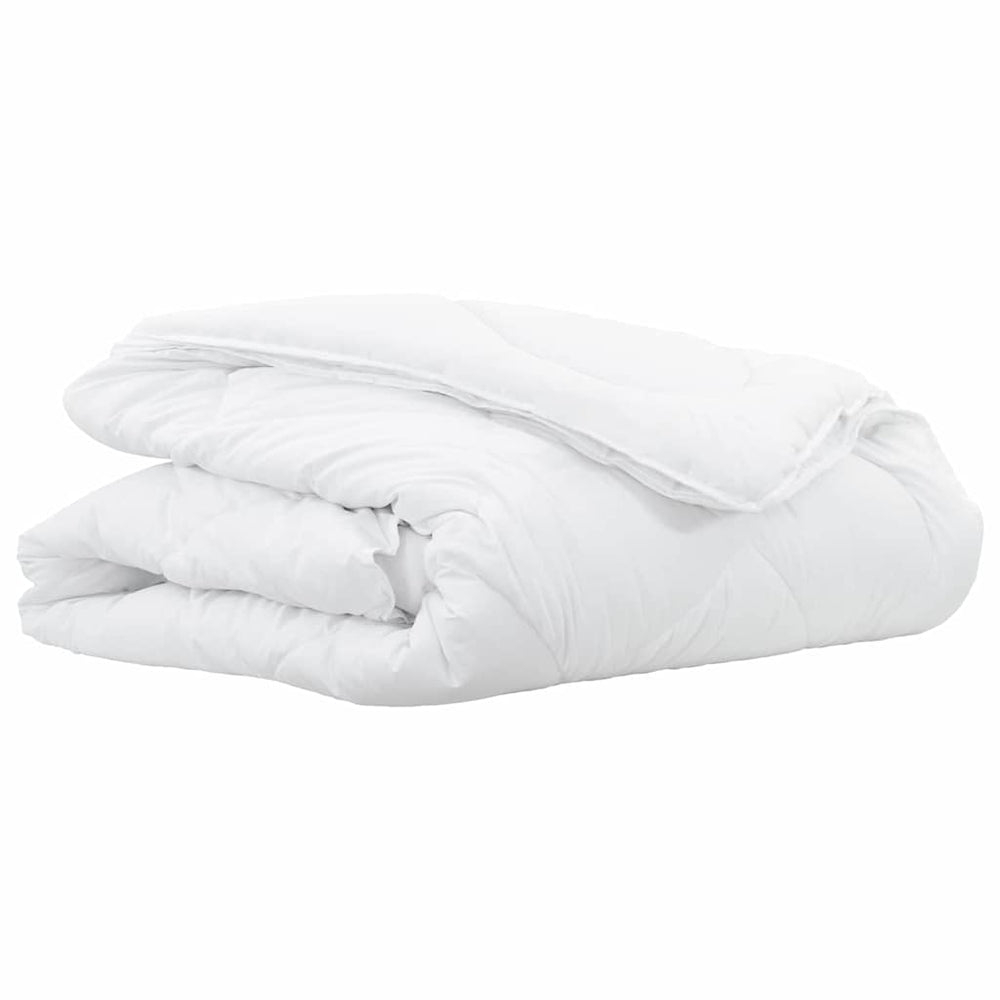 Antklodės ir užvalkalai Balta 155 x 220 cm Mikropluoštas