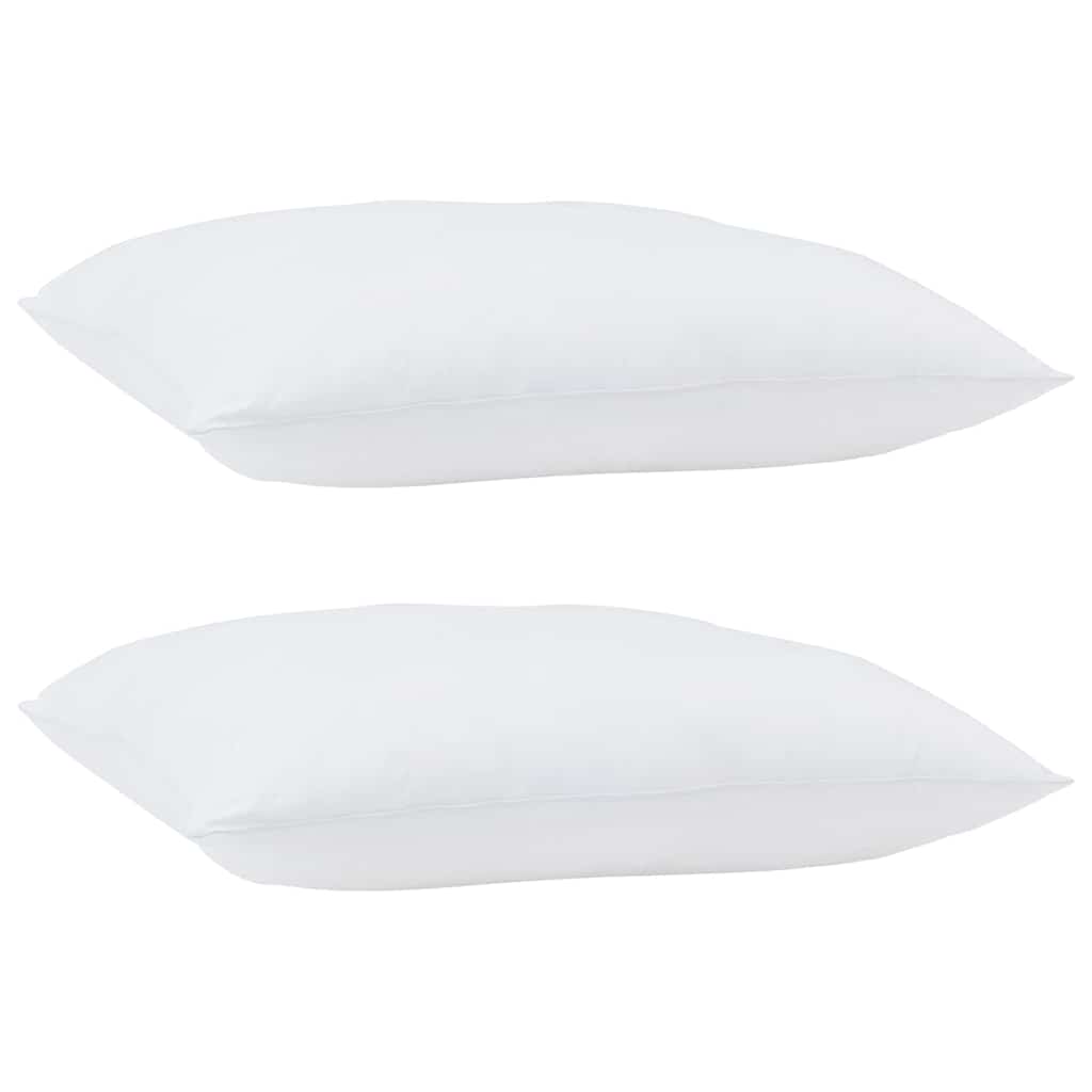 Pagalvės 2 pcs Balta 80 x 80 cm