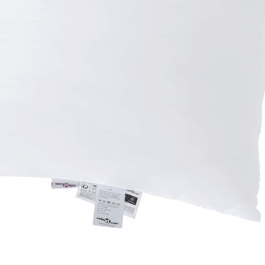Pagalvė 80 x 40 x 20 cm Poliesteris Balta