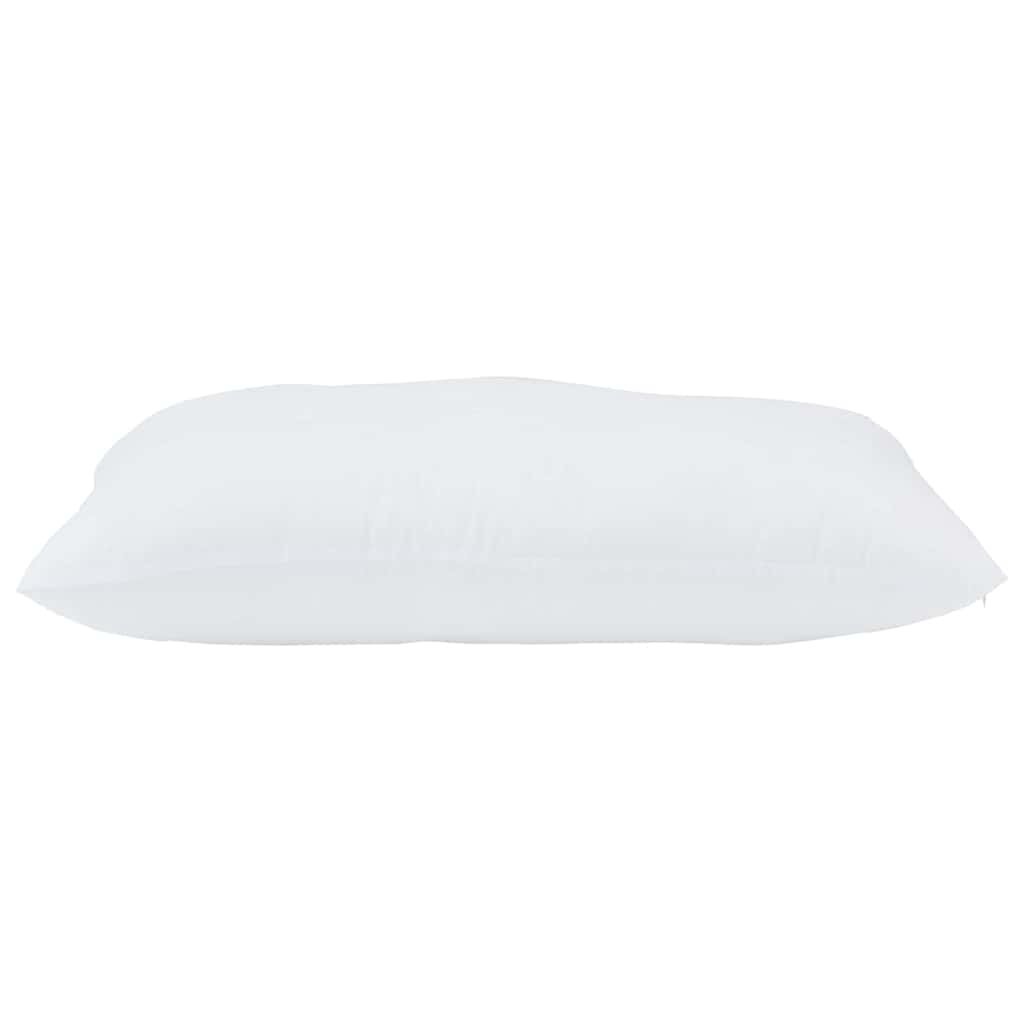 Pagalvė su pagalve 2 pcs Balta 51 x 31 x 20 cm Poliesteris