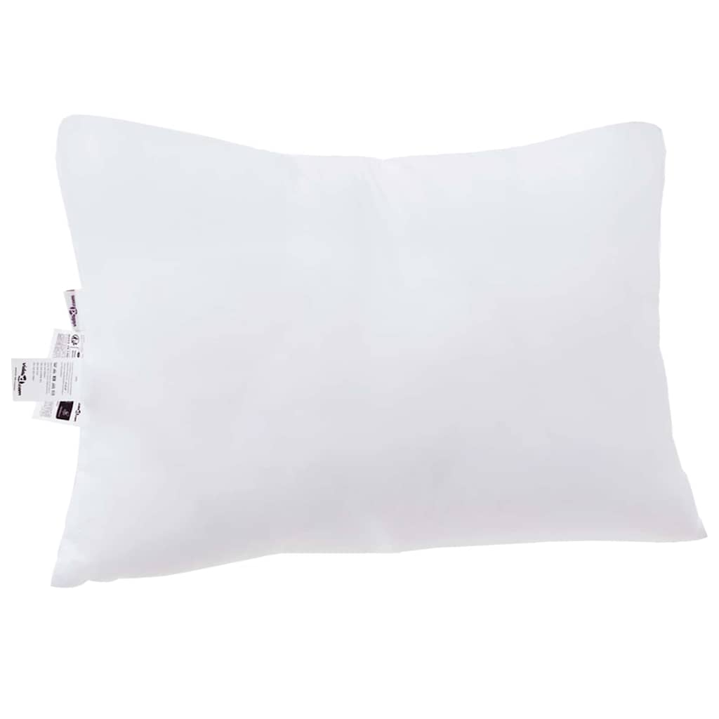 Pagalvė su pagalve 2 pcs Balta 51 x 31 x 20 cm Poliesteris