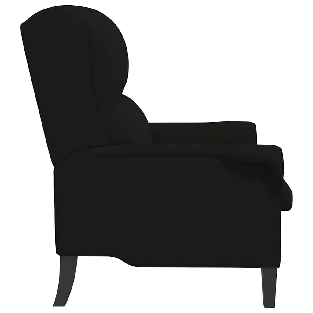krėslas Juoda 76 x 94 x 102 cm Mikropluoštas