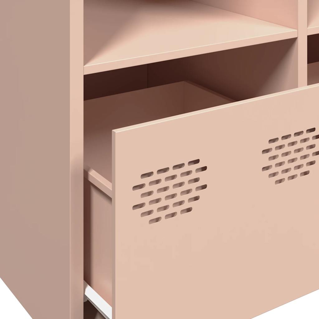 Sideboard, pink, 135x39x73.5cm, steel