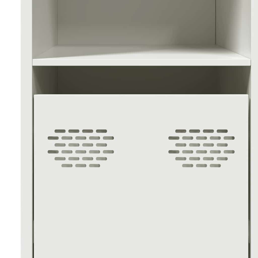 Sideboard, white, 135x39x73.5cm, steel