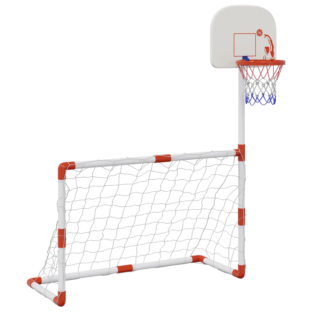 Bērnu futbola un basketbola komplekts, 98x50x70cm