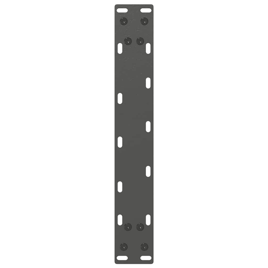 Kafijas galdiņa kājas, 2 gab., antracīta krāsā, 40x(30-31) cm, tērauds, U veida