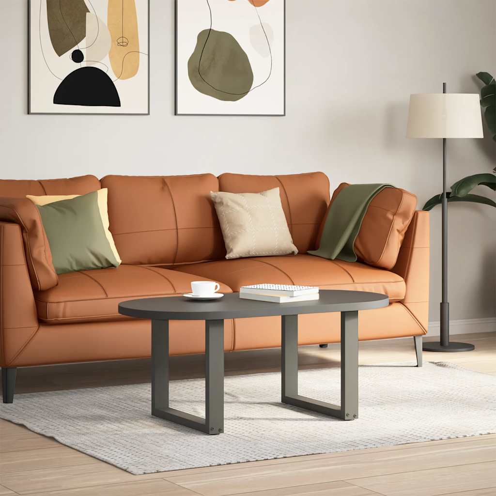 Kafijas galdiņa kājas, 2 gab., antracīta krāsas, 50x(42-43) cm, tērauds