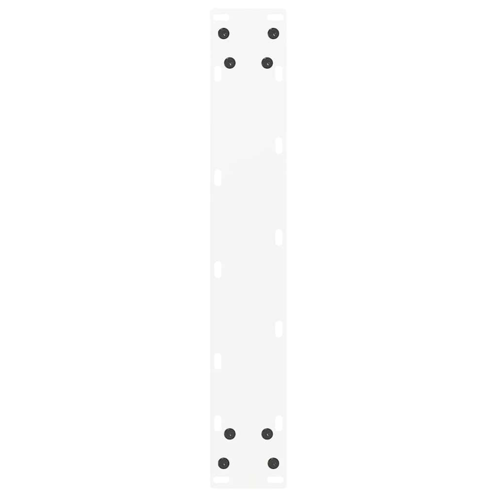 Baro stalo kojos, U formos, 2 vnt., baltos, 50x(90-91) cm, plienas